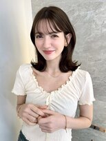 ロンドガーネット 池袋(Lond garnet)&nbsp;暗めカラー/グランマッシュ/デザインカラー/レイヤーカット/池袋