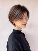 大人ショートボブ
