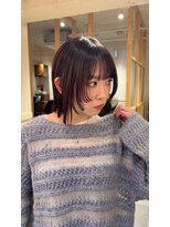 クエント(cuento)&nbsp;切りっぱなしレイヤー/ボルドーカラー/フェイスレイヤー