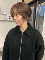 ステン(sten)&nbsp;エアリーショート/顔まわりレイヤー