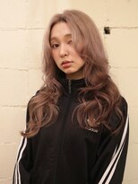 ランプ 代官山(the lamp)&nbsp;20代透明感ホワイトベージュルーツ冬カラー小顔ロングレイヤー