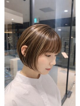 ヘアーズギャラリー なんば高島屋店(Hair's Gallery) ショートボブ
