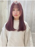 レイヤーカット/ウルフカット/グレージュアッシュ/全年代可能