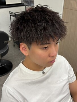 エルマーク 和歌山(L-MARK) メンズパーマ/ツイストスパイラル/サーフカール/men's/眉毛