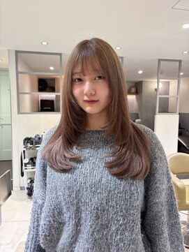 アース 高円寺店(HAIR & MAKE EARTH) ミルクティーベージュ