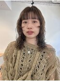 パーマ/レイヤーパーマ/ミディアムパーマ/大阪梅田/20代・30代