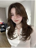 大分ハッシュカット韓国レイヤーワンホンヘアヨシンモリかるめ