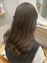 オリバイオハナ(Oli by ohana) ミディアムロングレイヤーミディア ムレイヤー顔周りレイヤー韓