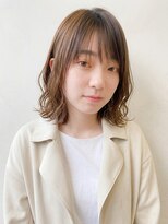 コア(CoRe.gn)&nbsp;大人可愛い小顔ボブパーマ×ブリーチなしカラー髪質改善