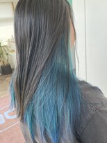 ヘアーディア みどり店(Hair...DiA)&nbsp;インナー×ターコイズカラー