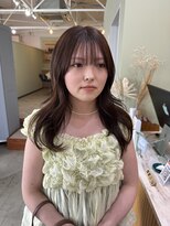 キュオンシア(CUEON. ciea)&nbsp;ハッシュレイヤー×柔らかブラウン