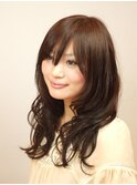 ロングなら一度はやってみたいフワフワパーマスタイル☆