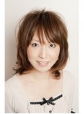 フェミニンほつれウェーブセミディ♪