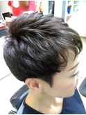 ツーブロック ショートヘア/メンズ・レディース