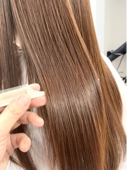 ヴェアリ 西麻布(VARY)の写真/【TOKIO・酸熱トリートメント・超音波アイロン取扱有】髪質改善、こだわりのヘアケアで理想のつや髪に。