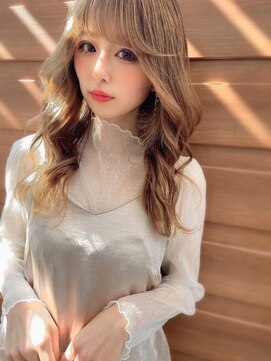 ワンス(Once) once ハイトーン ダブルカラー ミルクティーブラウン by.KOHEI