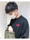 《長谷川愛》ソフトモヒカンレイヤーマッシュ刈り上げ前下がり
