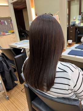 アローズ ステラプレイス店(HELLO'S) 酸熱トリートメント×セミロング