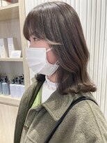 パーク(PAAQ)&nbsp;【paaq kana】くびれヘア×オリーブブラウン