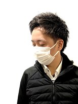 銀座マツナガ 神田店&nbsp;爽やかビジネスこだわりツーブロックカッコいいアップバンク