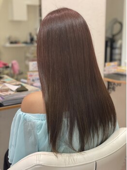 忙しい毎日のヘアアレンジ・お手入れがスムーズに♪スチームをあてた施術で、なめらかな手触りが叶う！