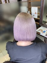 ヘアークリアー 獨協大学前店 パープルボブ