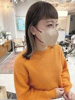 ヘアー アイス カンナ(HAIR ICI Canna)&nbsp;コントラストの効いたイヤリングカラー！