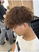 波巻きパーマスパイラルパーマツイストスパイラルパーマメンズ