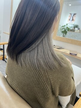 デイトゥデイトゥルーカラーズ(DAY TO DAY true colors) ☆インナーカラー☆シルバーベージュ