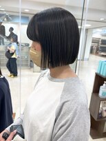 モリオ フロム ロンドン サッポロファクトリー店(morio FROM LONDON)&nbsp;【morio】札幌ボブ　ぱつっとナチュラルボブ