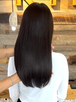 キース ヘアアンドメイク 恵比寿(kith. hair&make)&nbsp;柔らか質感ストレート◎髪質改善トリートメント