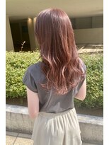 フィゼル あべのルシアス店(Aujua fizelle) ピンクブラウン