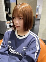 ルノン フィージュ(LUNON fieju)&nbsp;パツッとボブ/ベージュ/ボブ/ショート