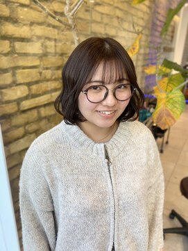 ビーハイブ 一番町店 アヴェダ(BEHIVE) トレンドボブ(^^♪