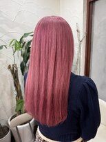 アン(Hair make un)&nbsp;ローズピンク♪