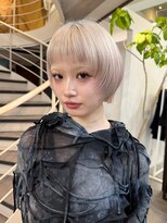 ロライマ 中目黒(roraima)&nbsp;ホワイトペールベージュ/ブリーチ/マッシュショート