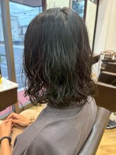 アクセスムーン 石岡店(Access Moon) ボブ×デジタルパーマ