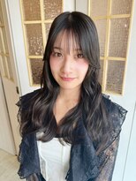 ヘア ルミナス バイ フォルテ(HAIR LUMINAS by FORTE)&nbsp;縮毛矯正/ストレートパーマ/くびれヘア/アプリコットオレンジ