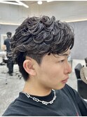 圧倒的毛流れフェザーパーマ/メンズパーマ