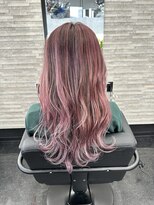 ヘアーディア みどり店(Hair...DiA)&nbsp;バレイヤージュ/ピンクカラー