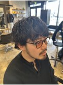 MEN'S HAIR/くせ毛ショート/メンズカット/大人メンズ/表参道駅