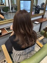 ネウィサリュー 立川(newi saLyu)&nbsp;髪質改善透明感カラー顔まわりレイヤーカット韓国20代30代40代