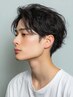 メンズカット+フェザーパーマ+頭皮ケア ￥10500 [上尾駅/MEN'S]