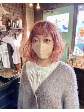 ドルチェ(Dolce) medium bob×pink