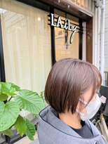 レイリー(LAiLy)&nbsp;ミニボブ×ハイライト×アッシュブラウン