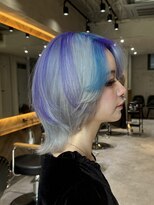 ベル(belle)&nbsp;色落ちシルバーのデザインカラー！