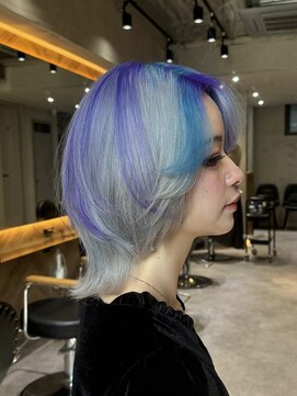 ベル(belle) 色落ちシルバーのデザインカラー！