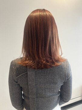 レッドブラウンカラー