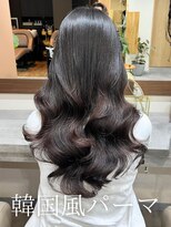 アミー 池袋(Ammy)&nbsp;コテ巻き風パーマ /韓国風パーマ/デジタルパーマ/レイヤーカット