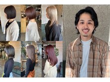 【宮崎　未来也】レイヤーカット/ショート・ボブ／ウルフ/透明感カラー インスタ→@rosso.mikiya